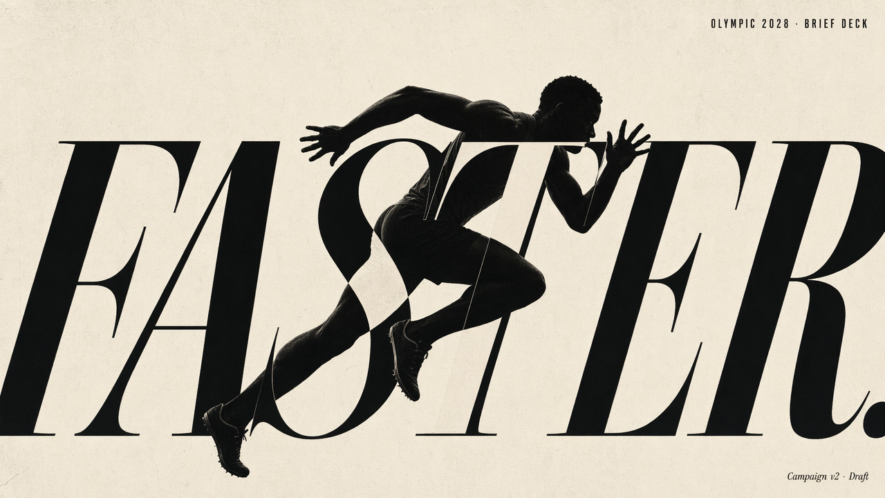 Olympic 2028 · FASTER