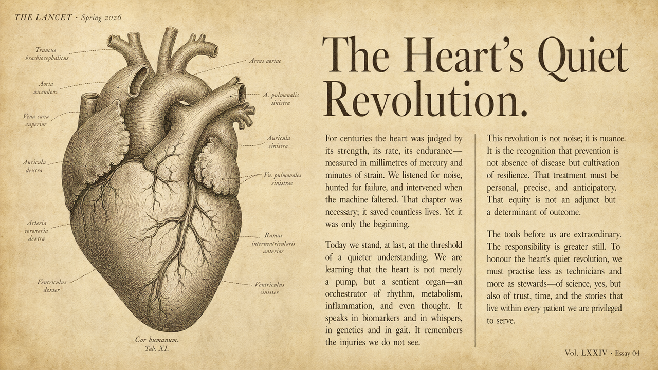The Lancet · The Heart's Quiet Revolution